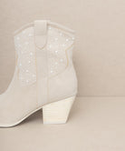 OASIS SOCIETY Cannes - Pearl Studded Western Boots KKE Originals