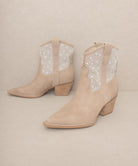 OASIS SOCIETY Cannes - Pearl Studded Western Boots KKE Originals