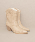 OASIS SOCIETY Nantes - Embroidered Cowboy Boots KKE Originals