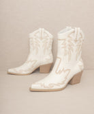 OASIS SOCIETY Nantes - Embroidered Cowboy Boots KKE Originals