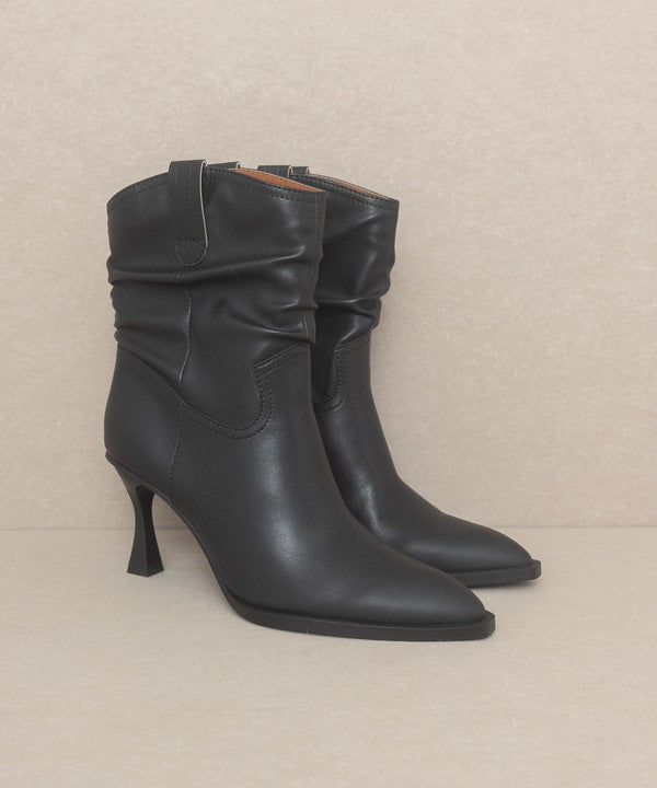 OASIS SOCIETY Riga - Western Inspired Slouch Boots KKE Originals
