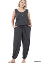 Zenana Relaxing Weekend Jumpsuit in