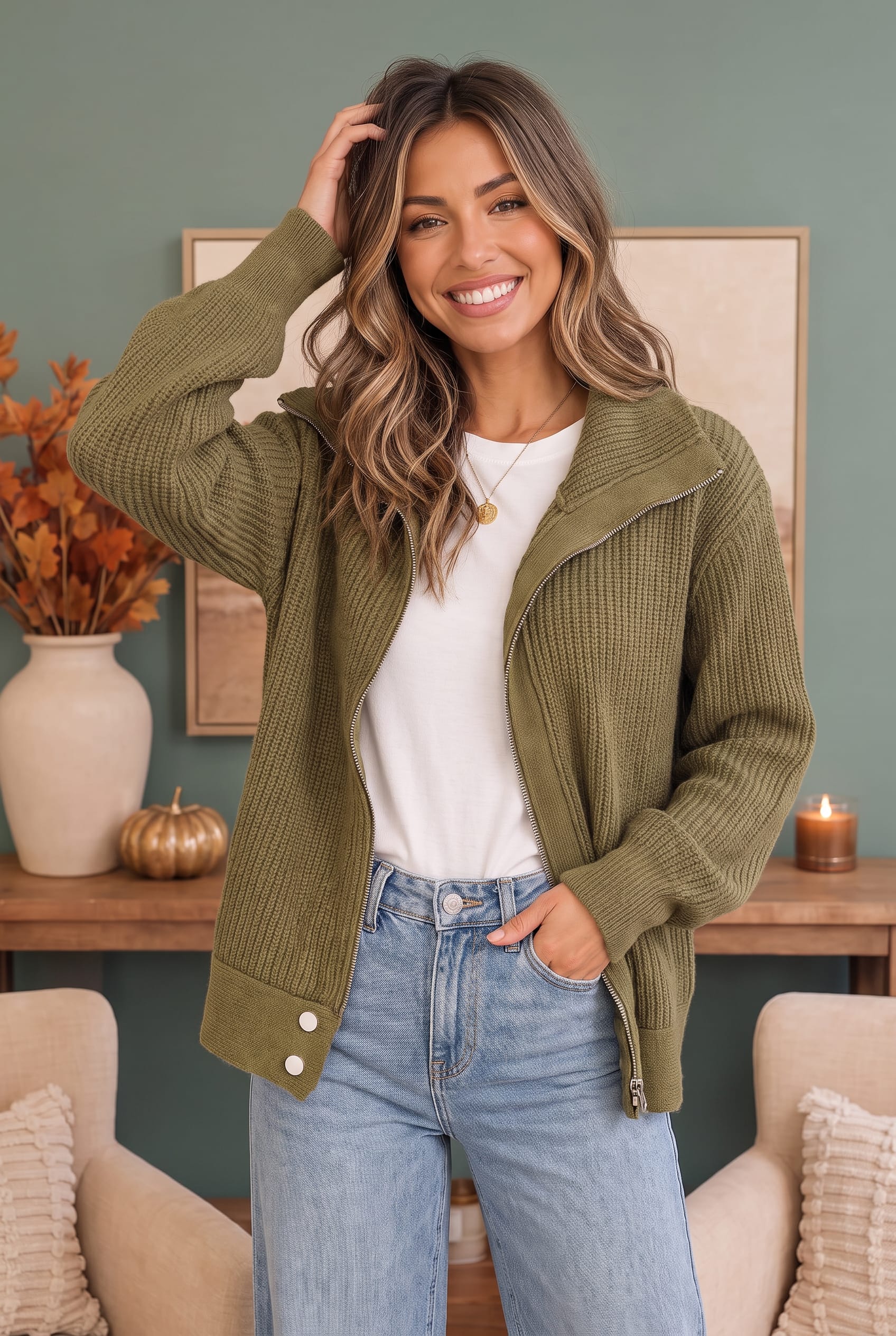 Women's Cardigans- Zenana, Haptics, JODIFIL, Davi & Dani at Ruby