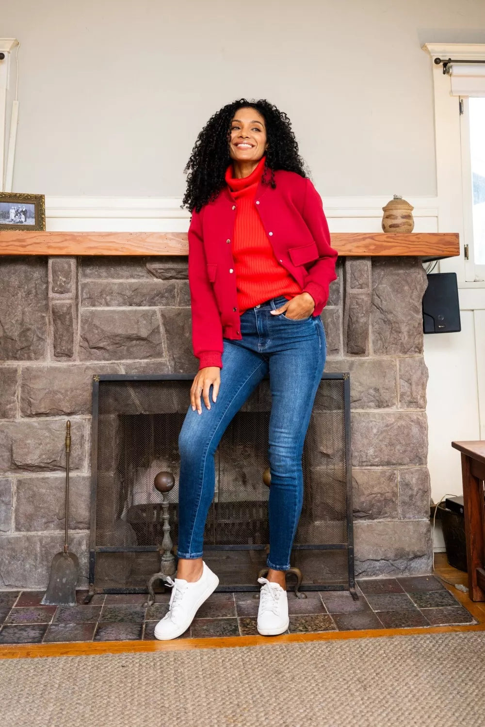 Judy Blue Washed Thermal Skinny Jeans