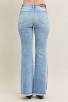 Judy Blue High Waisted Flare Jeans W/ Shield Pockets