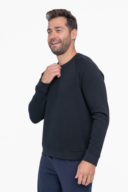 Mono B Cotton Blend Classic Crewneck Mono B