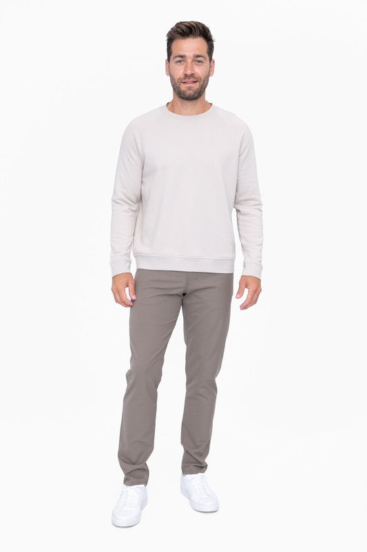 Mono B Cotton Blend Classic Crewneck Mono B