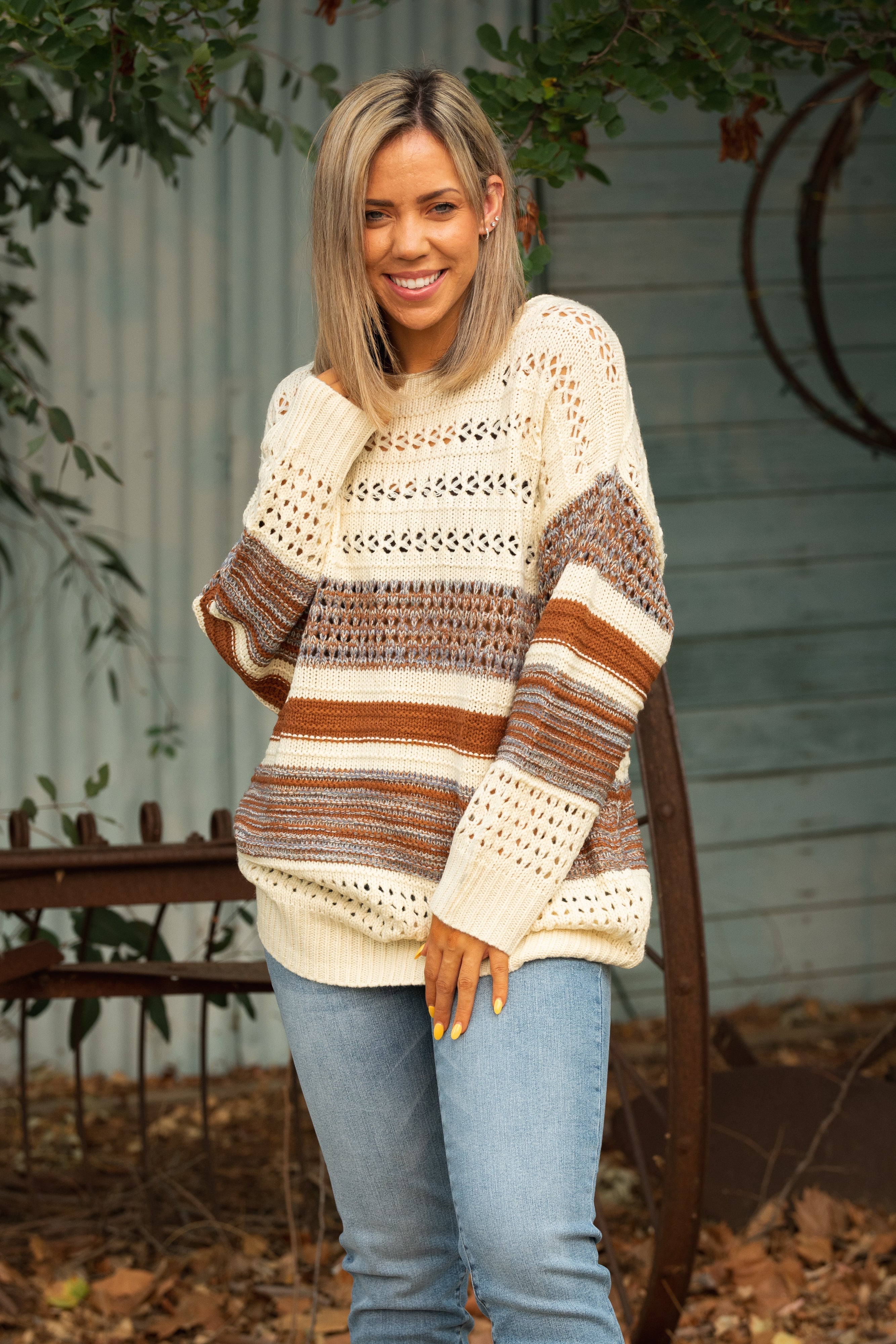 Light of My Life Knit Sweater Farewell Winter