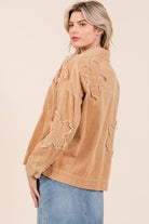 GeeGee Reg - Drop Shoulder Corduroy Shacket GeeGee