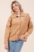 GeeGee Reg - Drop Shoulder Corduroy Shacket GeeGee