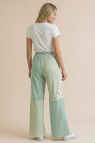 Haptics French Terry Color Block Pants with Pockets