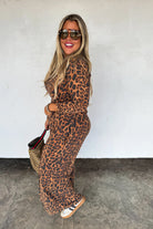 PREORDER: Blakeley Haven Cheetah Lounge Set Womens