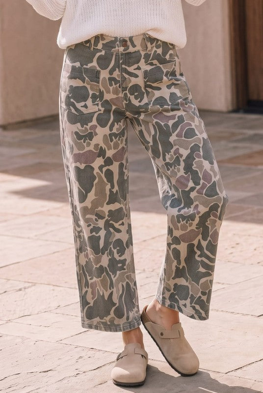 Kori Blending In Camo Cargo Pants