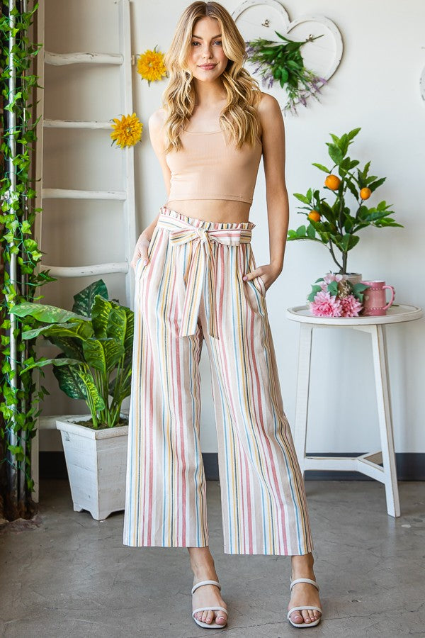 Heimish Cool It Striped Culottes Boutique Simplified