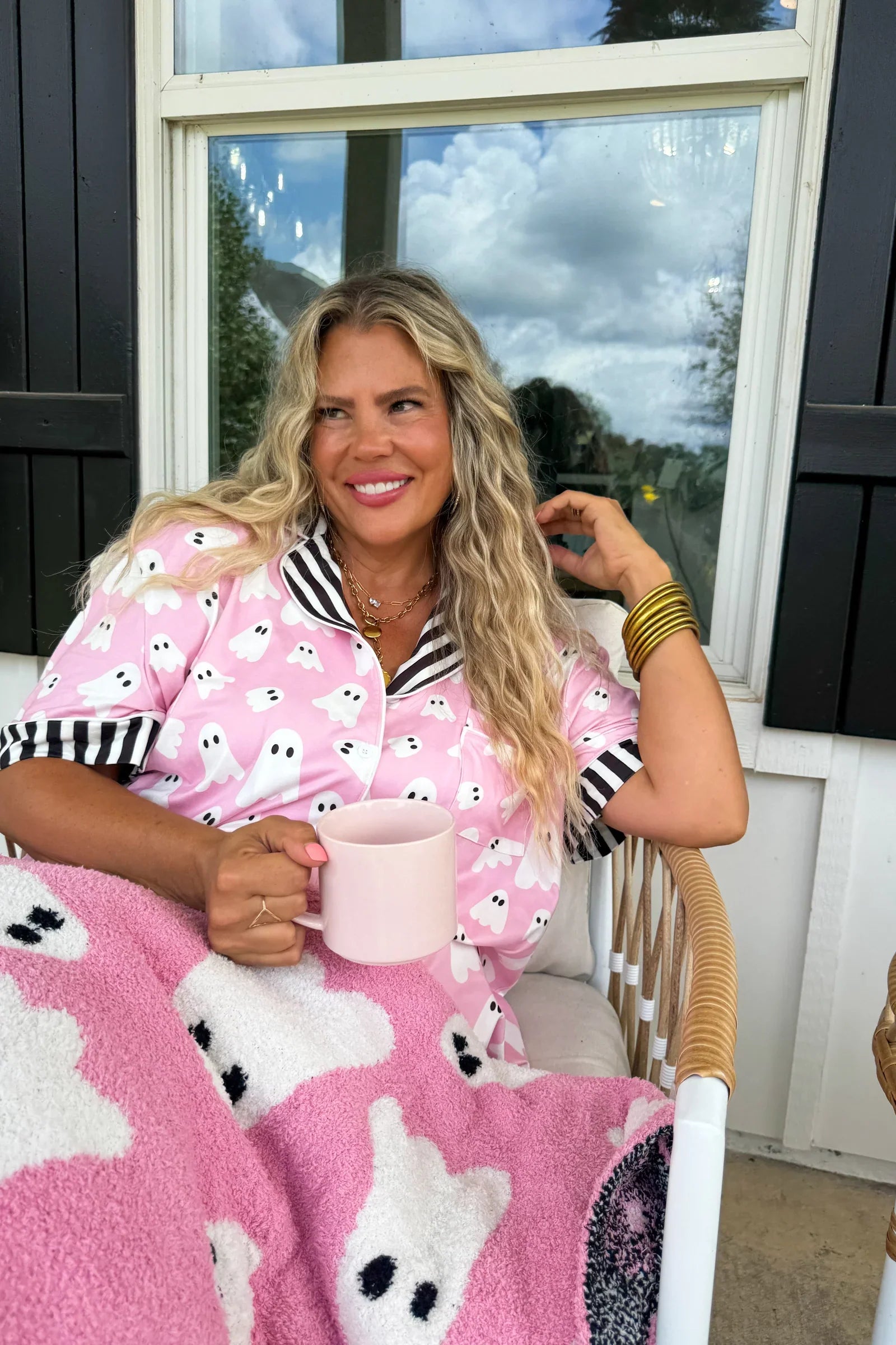 PREORDER: Blakeley Halloween Cloud Blanket Womens