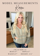 Dear Scarlett Ruched Cowl Neck Top in Mocha Ave Shops