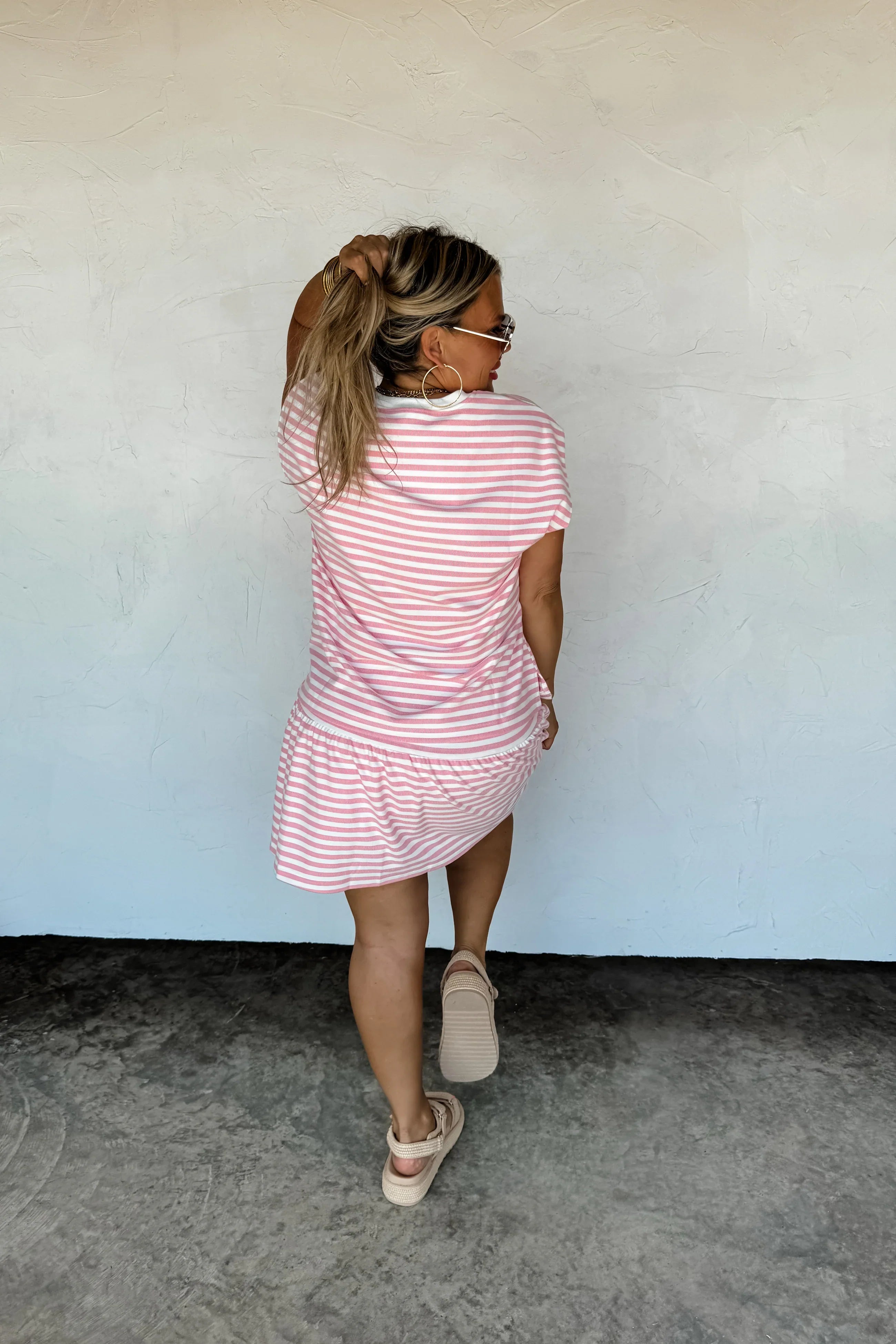 PREORDER: Coastal Stripes Skort Set Womens