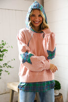 Fantastic Fawn One Starry Night Flannel Hoodie with Elbow Detail Large