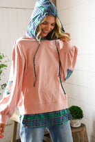 Fantastic Fawn One Starry Night Flannel Hoodie with Elbow Detail