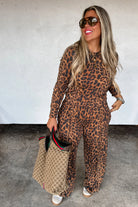 PREORDER: Blakeley Haven Cheetah Lounge Set Womens