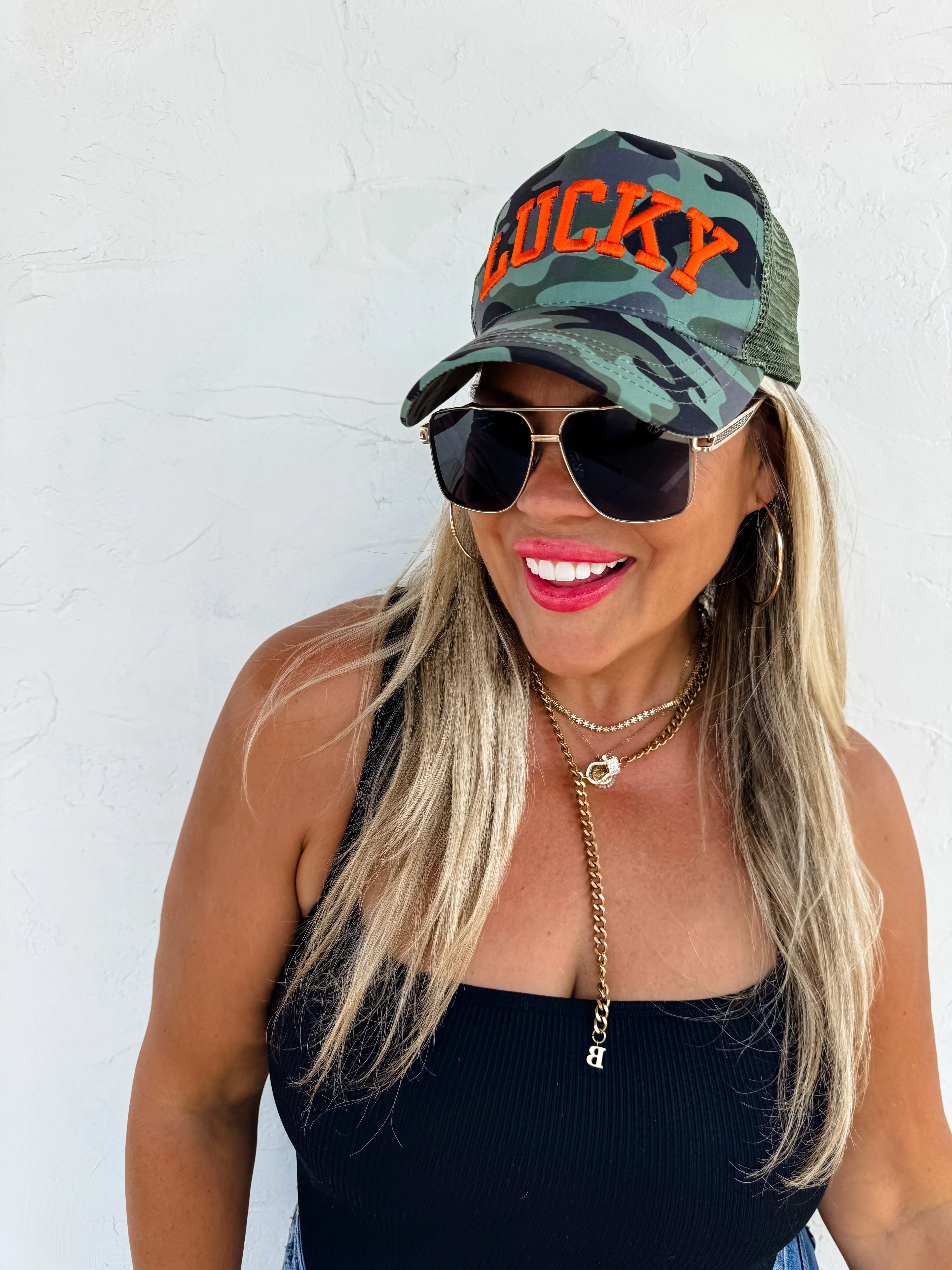 PREORDER: BLAKELEY Lucky Camo Trucker Hat Ave Shops