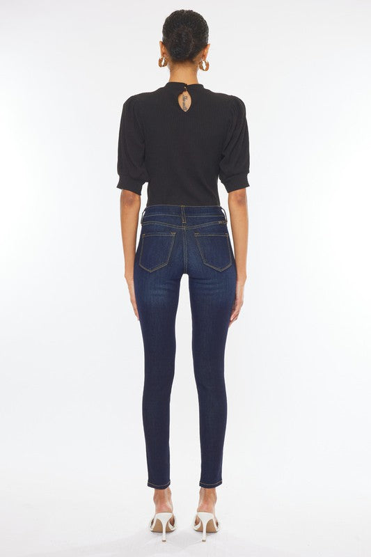 KanCan Mid Rise Basic Super Skinny Jeans Kan Can USA