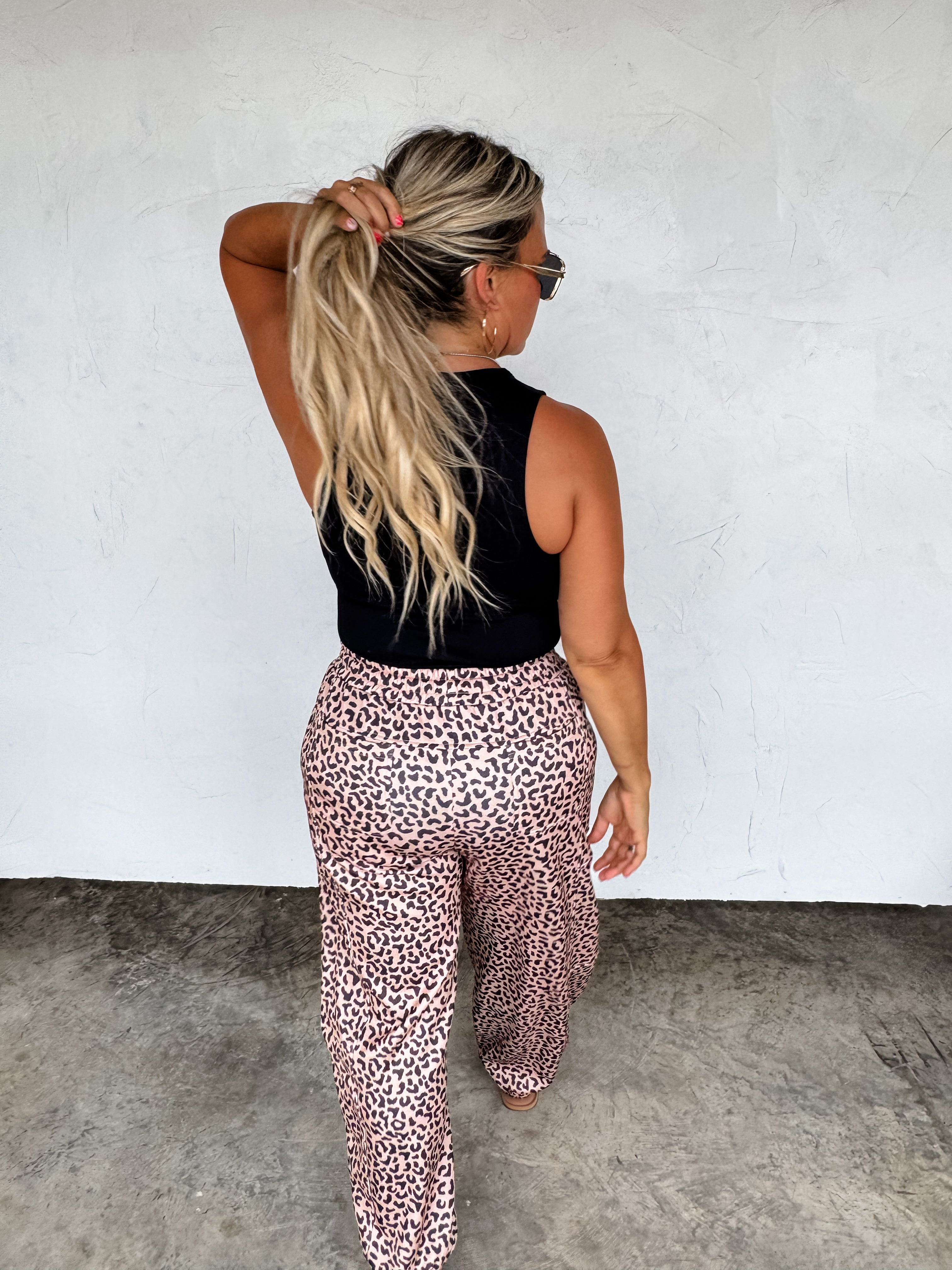 PREORDER- Blakeley COCO CHEETAH JOGGER PANTS