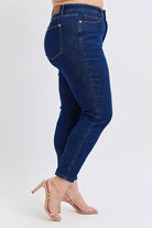 Judy Blue Mid Rise Tummy Control Classic Skinny Jeans