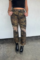 PREORDER- Blakeley URBAN CAMO DISTRESSED JEAN