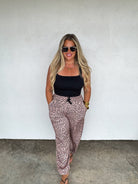 PREORDER- Blakeley COCO CHEETAH JOGGER PANTS