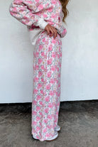 PREORDER: Blakeley Floral & Cheetah Drift Away Joggers Womens