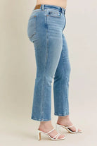 Judy Blue High Waisted Vintage Straight Jeans