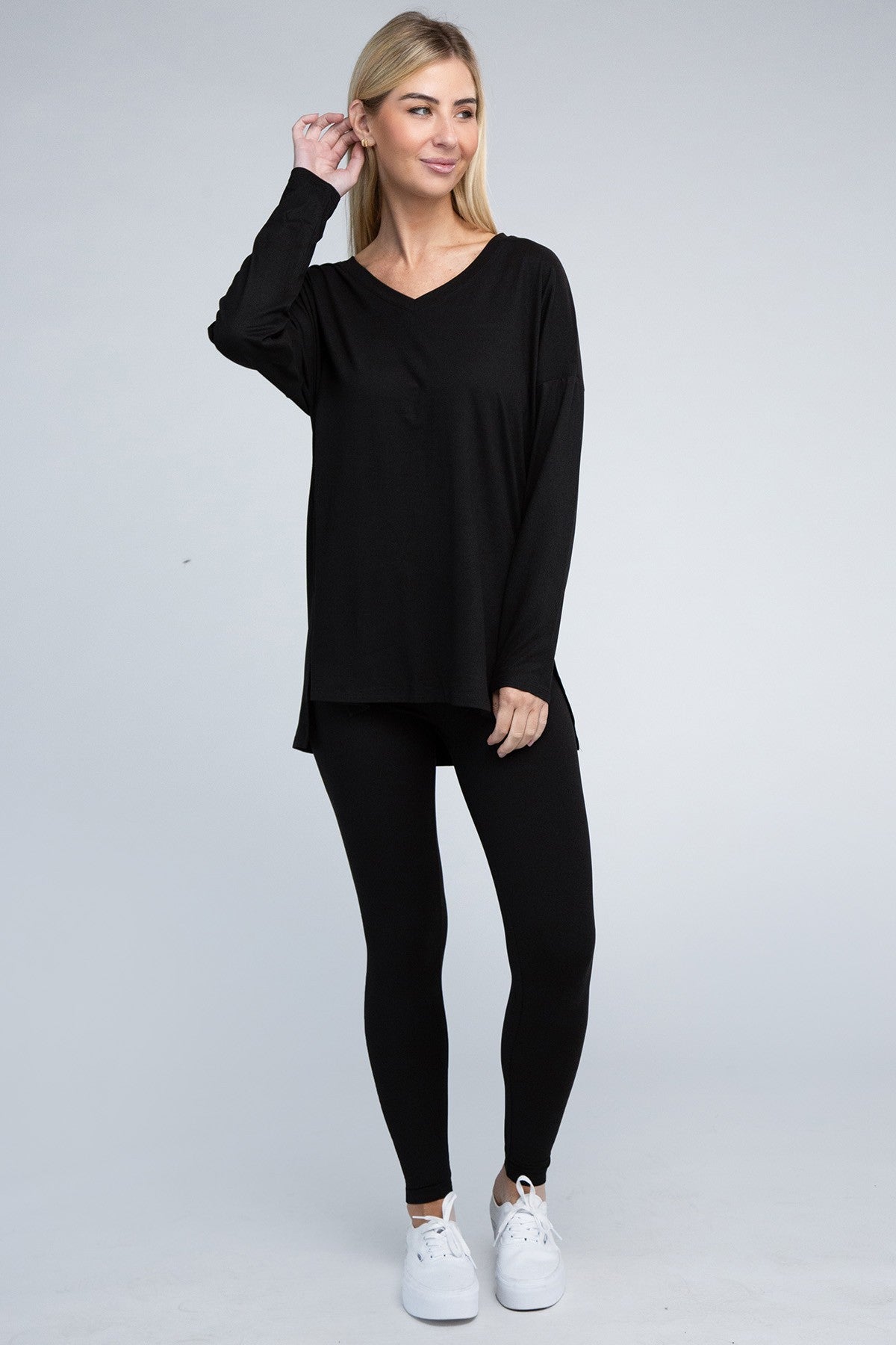 Women's Loungewear and Outfit Sets- Zenana, Rae Mode, White