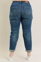 Judy Blue High Waisted Vintage Wash Joggers w/ Drawstring