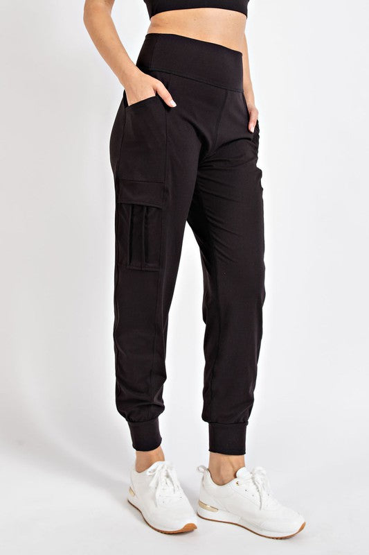 Rae Mode Butter Jogger With Side Pockets Black Rae Mode