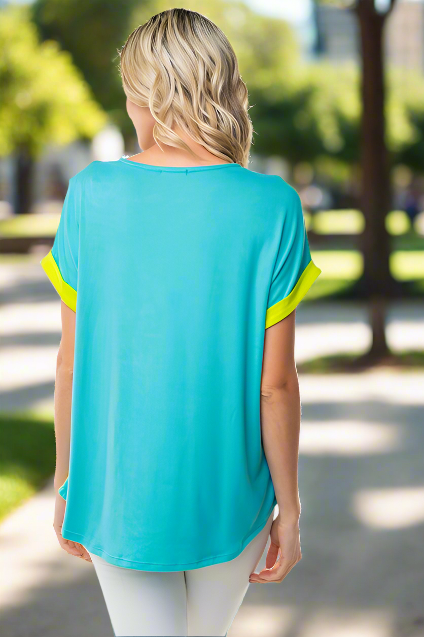 White Birch Neon-centric Short Sleeve