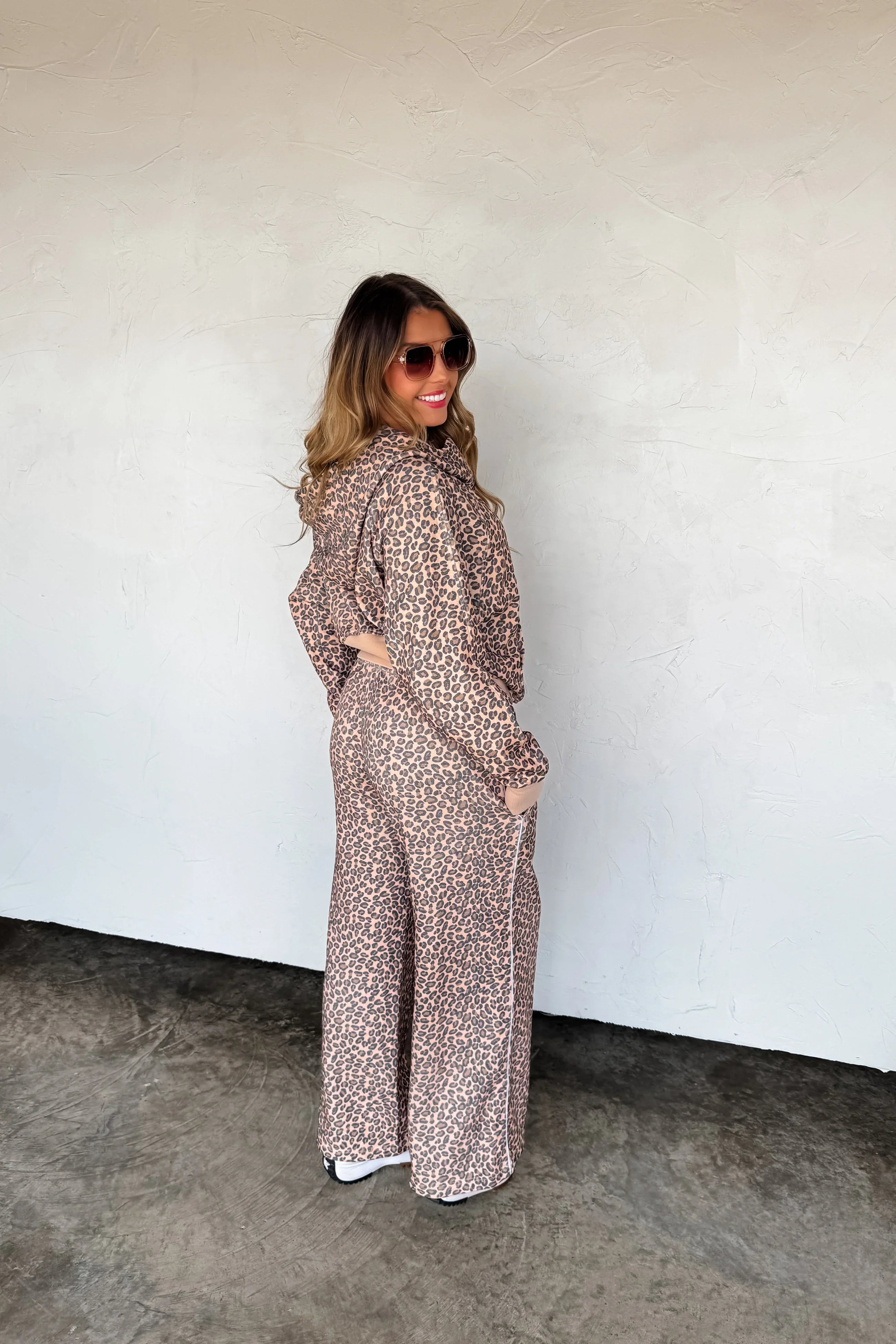 PREORDER: Blakeley Floral & Cheetah Easy Does it Pullover Womens