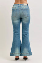 Judy Blue Medium WashedHigh Waist Vintage Wash Flare Jeans