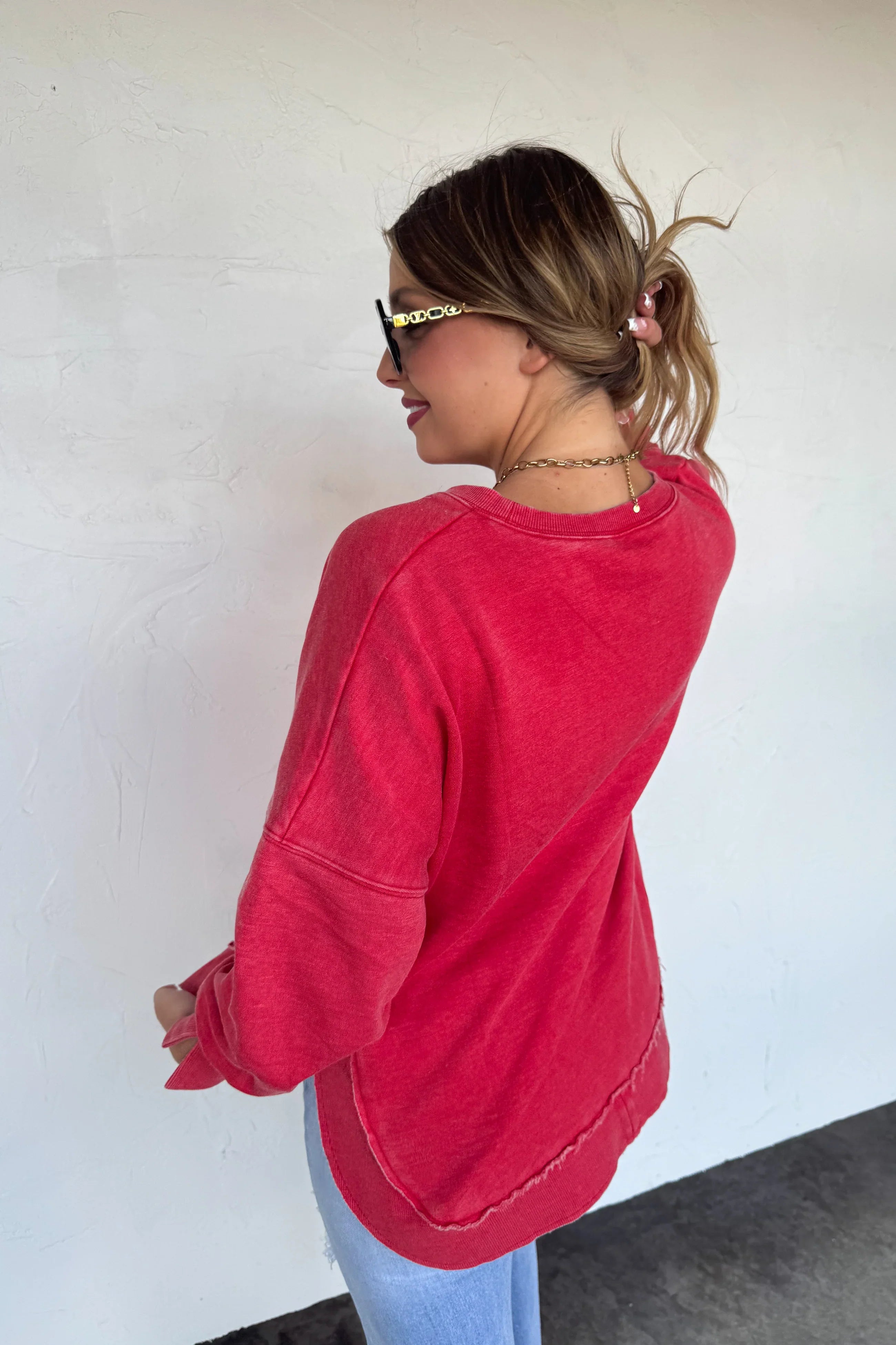 PREORDER: Joss Washed Sweatshirt Womens