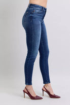 Judy Blue Washed Thermal Skinny Jeans
