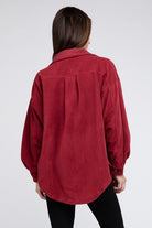 BiBI Fleece Buttoned Down Oversized Jacket BiBi