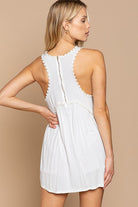 POL Sweet and Simple Babydoll Knit Tank Top POL