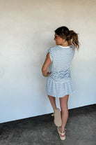 PREORDER: Coastal Stripes Skort Set Womens