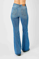 Judy Blue Medium Washed High Waisted Classic Flare Jeans