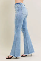 Judy Blue High Waisted Flare Jeans W/ Shield Pockets