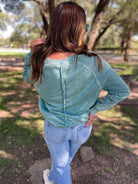PREORDER: Best Selling Elliott Exposed Seam Sweatshirt in Five Colors Womens