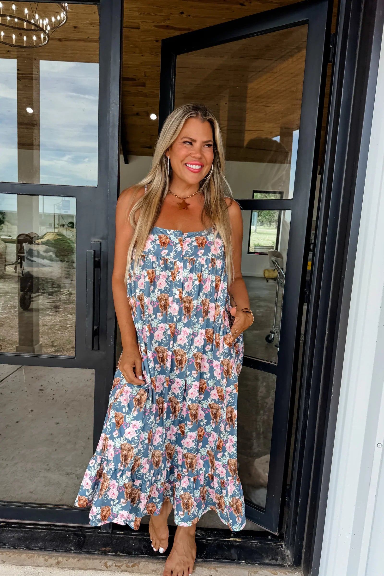 PREORDER: Blakeley Sleepy Cowgirl Night Dress Womens