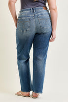 Judy Blue Holly Mid Rise Straight Womens