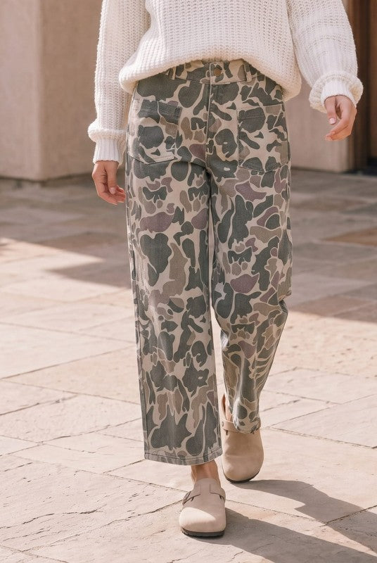 Kori Blending In Camo Cargo Pants