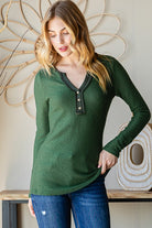 Reborn J Long Sleeve Beauty Thermal Top